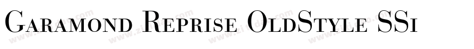 Garamond Reprise OldStyle SSi Bold字体转换